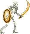Skeleton - G.A. 1: 2019, stand Skeleton - G.A. 1: 2019, stand