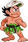 Master Higgins: 2022, Super Adventure Island II stance - Susumu Matsushita-inspired art style