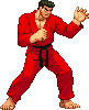 Karate Champ - red karategi: stand