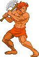 Gogan: 2014 scratch-made, intro screen pose