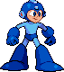Mega Man: 2024 scratch-made, NES-inspired idle stance Mega Man: 2024 scratch-made, NES-inspired idle stance