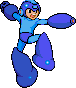 Mega Man: 2017 scratch-made NES jump shot pose Mega Man: 2017 scratch-made NES jump shot pose
