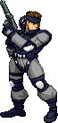 Solid Snake: base: MvC2 Cable. NES box art pose Solid Snake: base: MvC2 Cable. NES box art pose