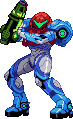 Samus Aran: Power Suit - Dread, Metroid Dread cover art pose, 25 colors