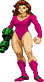 Samus: no armor - Metroid 1 (sprited 2016)