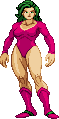 Samus: no armor - Metroid 1 (sprited 2016)