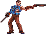Ash J. Williams: Evil Dead II, 2022 update of 2015 sprite Ash J. Williams: Evil Dead II, 2022 update of 2015 sprite