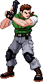 Chris Redfield: Marvel vs. Capcom 3 stance Chris Redfield: Marvel vs. Capcom 3 stance
