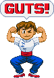 Wanpyou: 2025, GUTS! win pose Wanpyou: 2025, GUTS! win pose