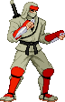 Joe Musashi: 2014 Revenge of Shinobi, stand