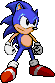 Sonic: stand (2009 sprite)