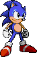 Sonic: scratch-made sprite, 2009?