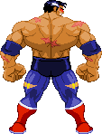 Max Thunder: 2021, back turned from SoR4 cutscene Max Thunder: 2021, back turned from SoR4 cutscene