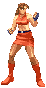 Blaze Fielding (SoR): beat-em-up scale stance and win pose (from scratch)