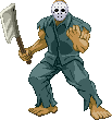 Rick Taylor: Splatterhouse intermission pose Rick Taylor: Splatterhouse intermission pose