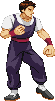 the Vigilante: 2019 scratch-made, arcade fight stance