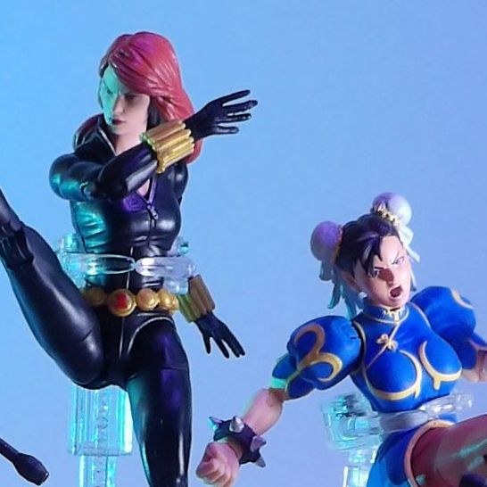 Chun-Li and ML Black Widow vs. Cobra Valkyries