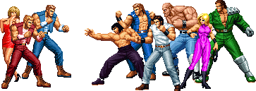 Double Dragon 1 cast: Group face-off (2002)
