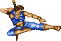 Carlos: forward jumping kick