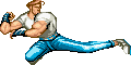 Cody: Final Fight (arcade) - jumping side kick