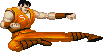 Guy: Final Fight (arcade) - jumping side kick