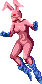 Pink Rabbit suit woman drone: standing Pink Rabbit suit woman drone: standing