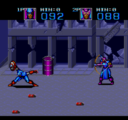 Captain America and the Avengers (Genesis): Captain America and the Avengers (Genesis): Training Mode
