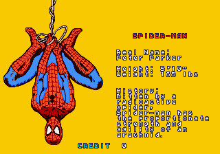 character profile: Spider-Man